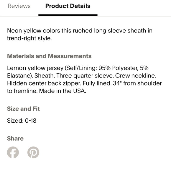 Black Halo Moss Neon Yellow Mini Dress - Picture 2 of 7